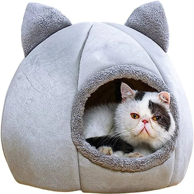 Plüschhaus für Katzen und Hunde