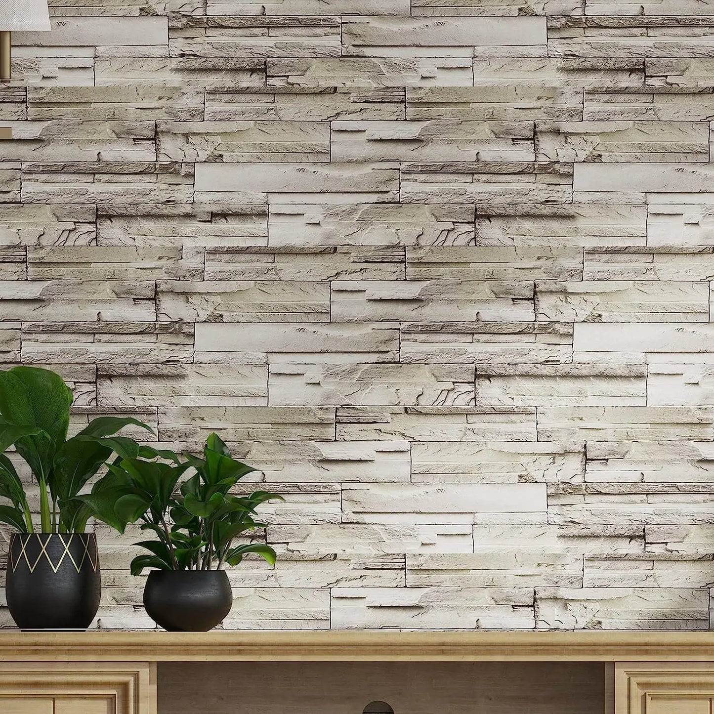 VINILO DE PARED EFECTO PIEDRA