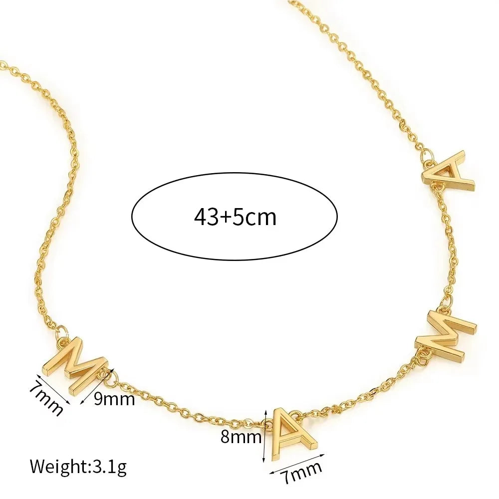 COLLAR CON MOMBRE MAMÁ