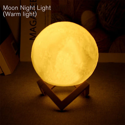 LUNA CON LUZ LED