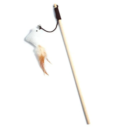 JUGUETES DE PLUMAS PARA GATOS