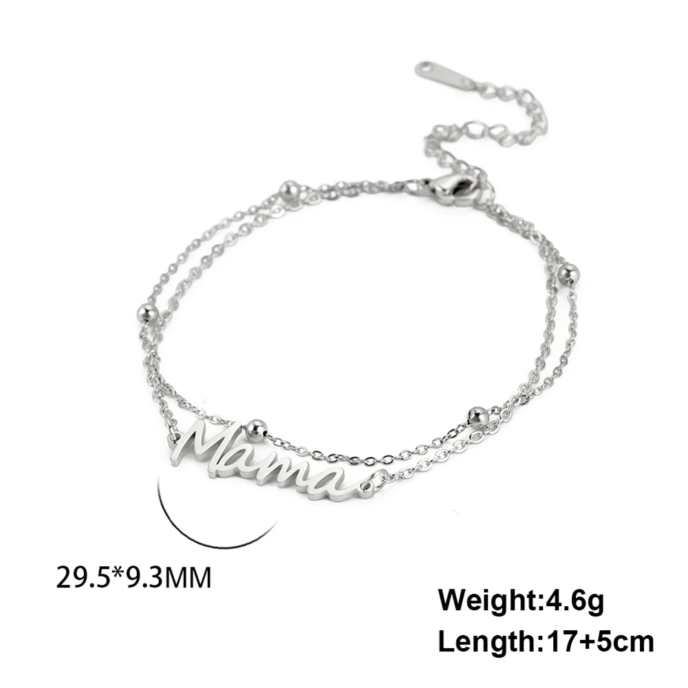 PULSERA CON NOMBRE MAMÁ