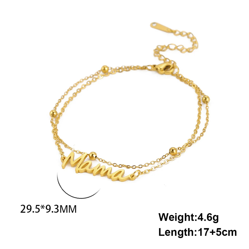 PULSERA CON NOMBRE MAMÁ
