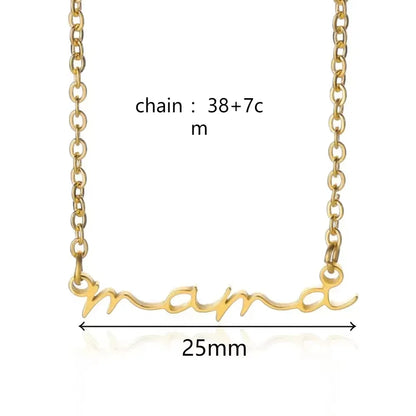 COLLAR CON MOMBRE MAMÁ