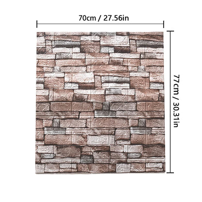 VINILO DE PARED 3D PIEDRA