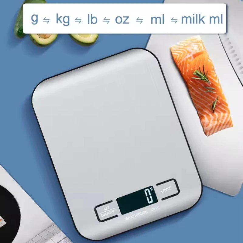 BÁSCULA DE COCINA DIGITAL HASTA 5KG
