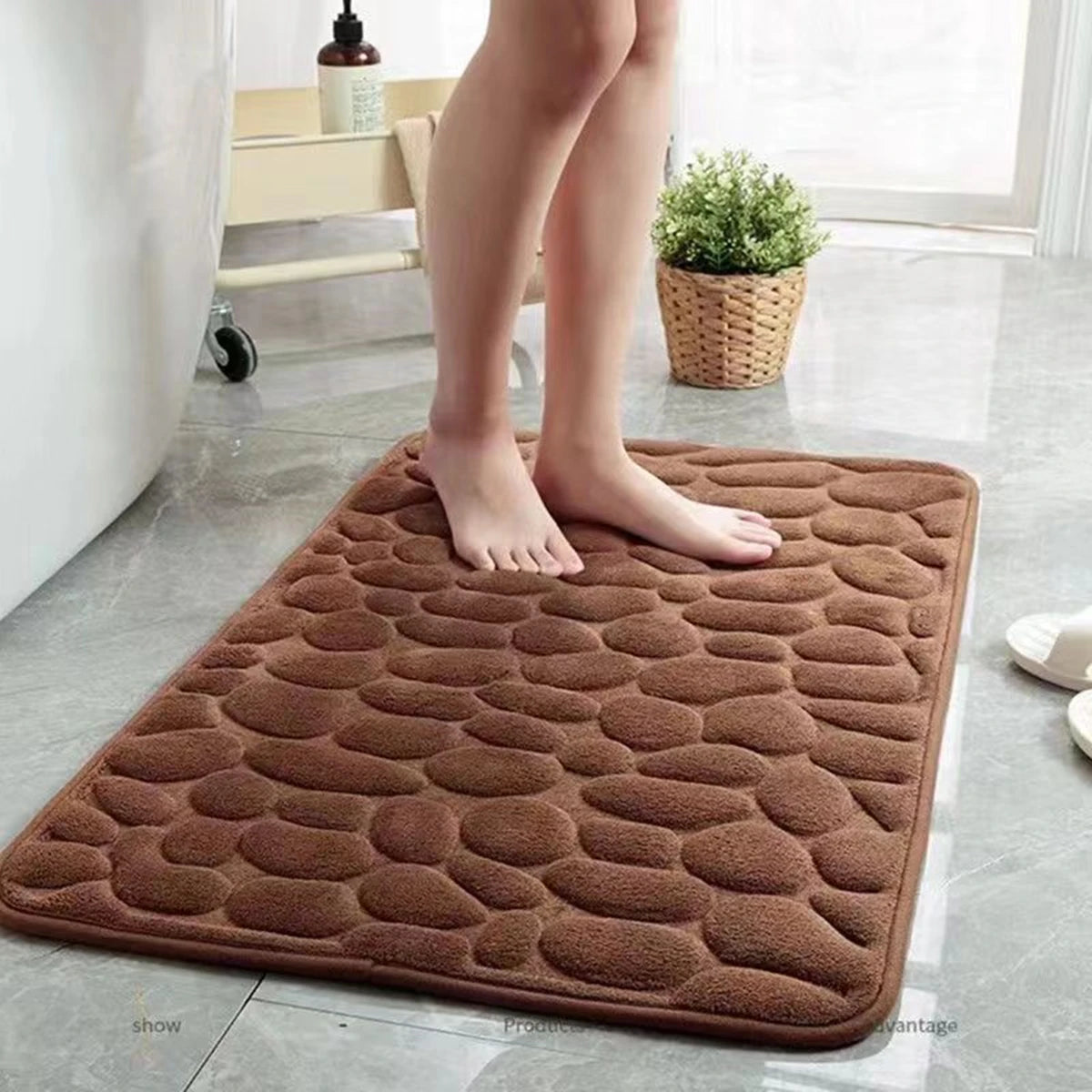 ALFOMBRA DE BAÑO ANTIDESLIZANTE