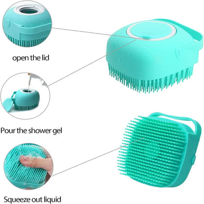 CEPILLO DE BAÑO MASCOTAS