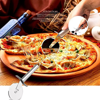 CORTADOR DE PIZZA ACERO INOXIDABLE