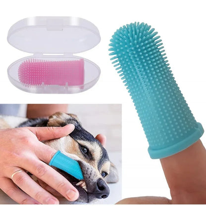 CEPILLO DE DIENTES PARA PERROS Y GATOS
