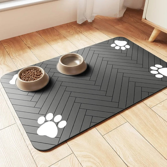 TAPETE ABSORBENTE PARA COMIDA DE MASCOTAS