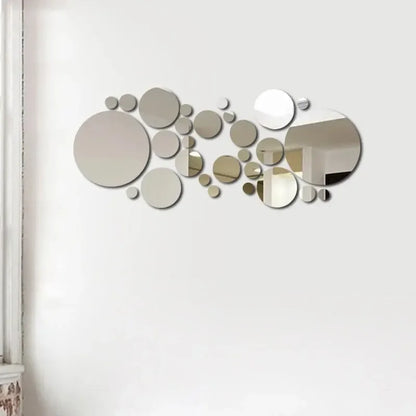 SET ESPEJO ACRÍLICO DE PARED