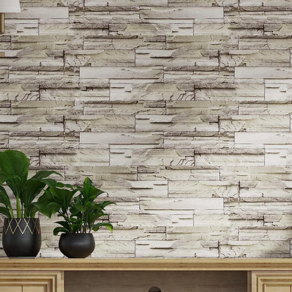 VINILO DE PARED EFECTO PIEDRA