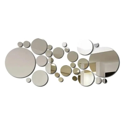 SET ESPEJO ACRÍLICO DE PARED