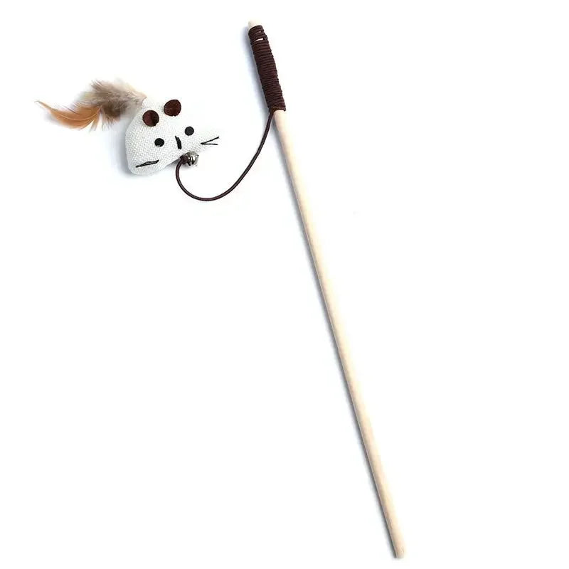 JUGUETES DE PLUMAS PARA GATOS