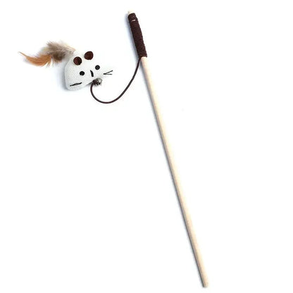 JUGUETES DE PLUMAS PARA GATOS