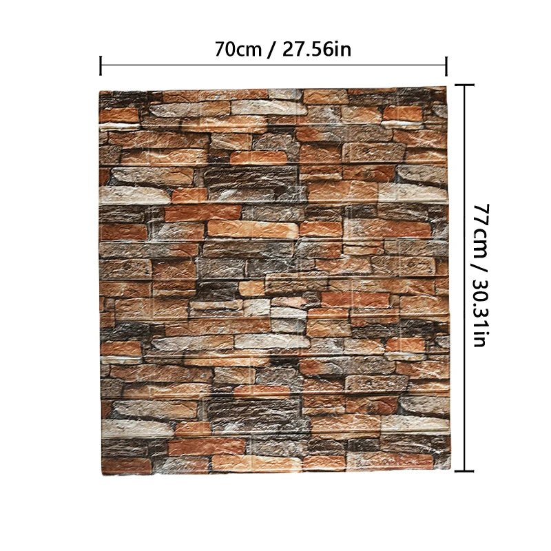 VINILO DE PARED 3D PIEDRA