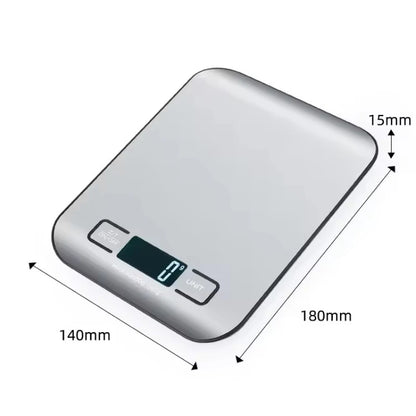 BÁSCULA DE COCINA DIGITAL HASTA 5KG
