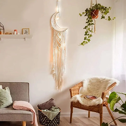 TAPIZ COLGANTE MACRAMÉ