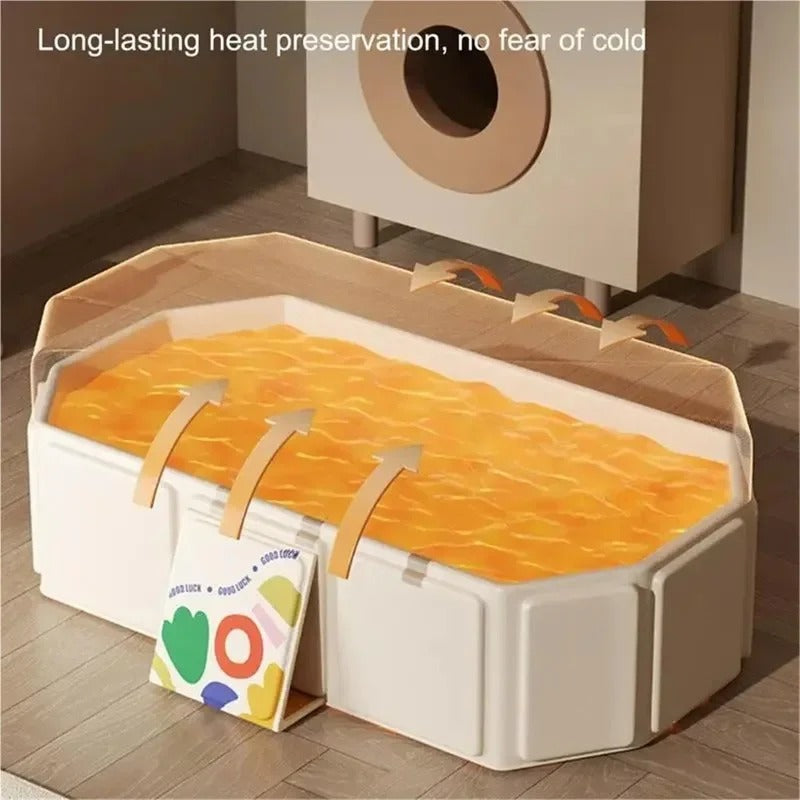 BAÑERA PLEGABLE PORTÁTIL PARA BEBÉ Y NIÑOS HASTA 3 AÑOS